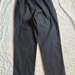 Alfred Dunner Women’s Black Pull-On Pants Size 12 Stretch Comfort Waist